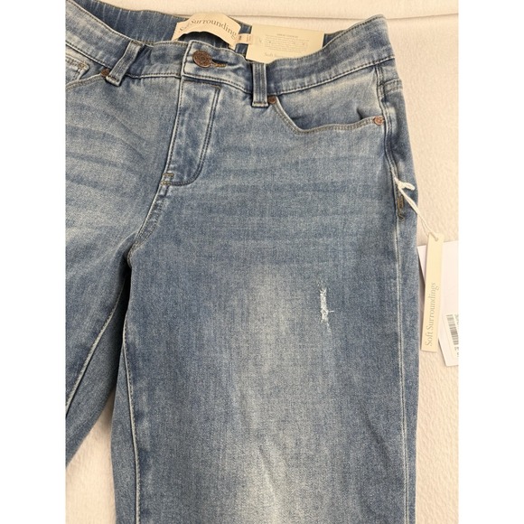 SOFT SURROUNDINGS NWT $89 Straight Leg The Ultimate Jeans Size M Petite - Picture 2 of 16